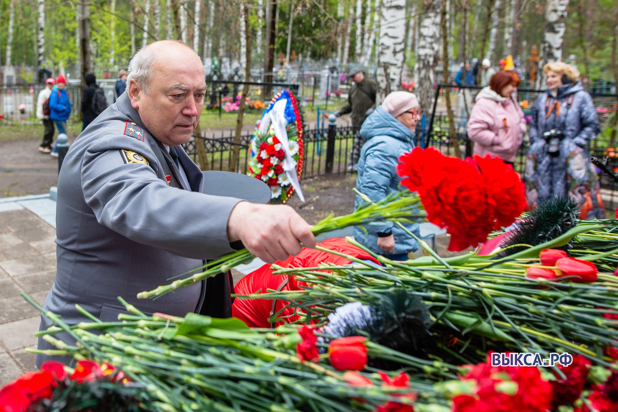 На Северном кладбище почтили память павших в Великой Отечественной войне 📸